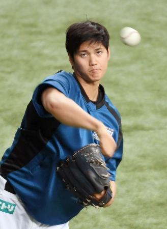 日ハム大谷、１２日に今季初登板 「ゼロに抑えたい」