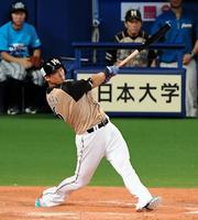 　９回、日本ハム・中田が本塁打を放つ