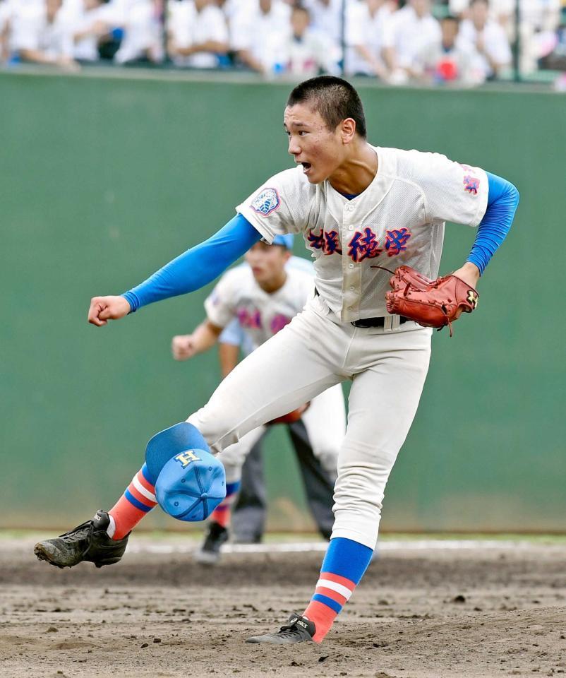 力投する花咲徳栄のエース・清水　