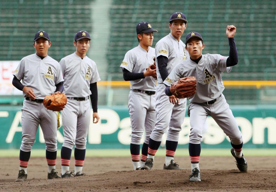 青森山田高校 野球部 セカンド ユニフォーム 高校野球 甲子園