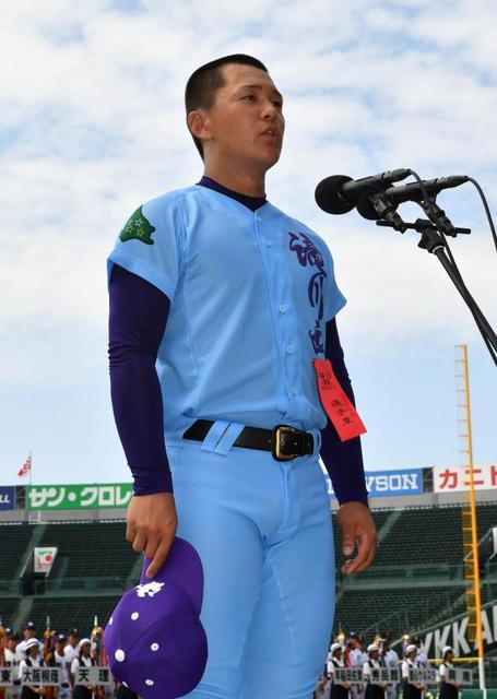 滝川西・堀田主将選手宣誓は上々の仕上がり「感謝伝えたい」