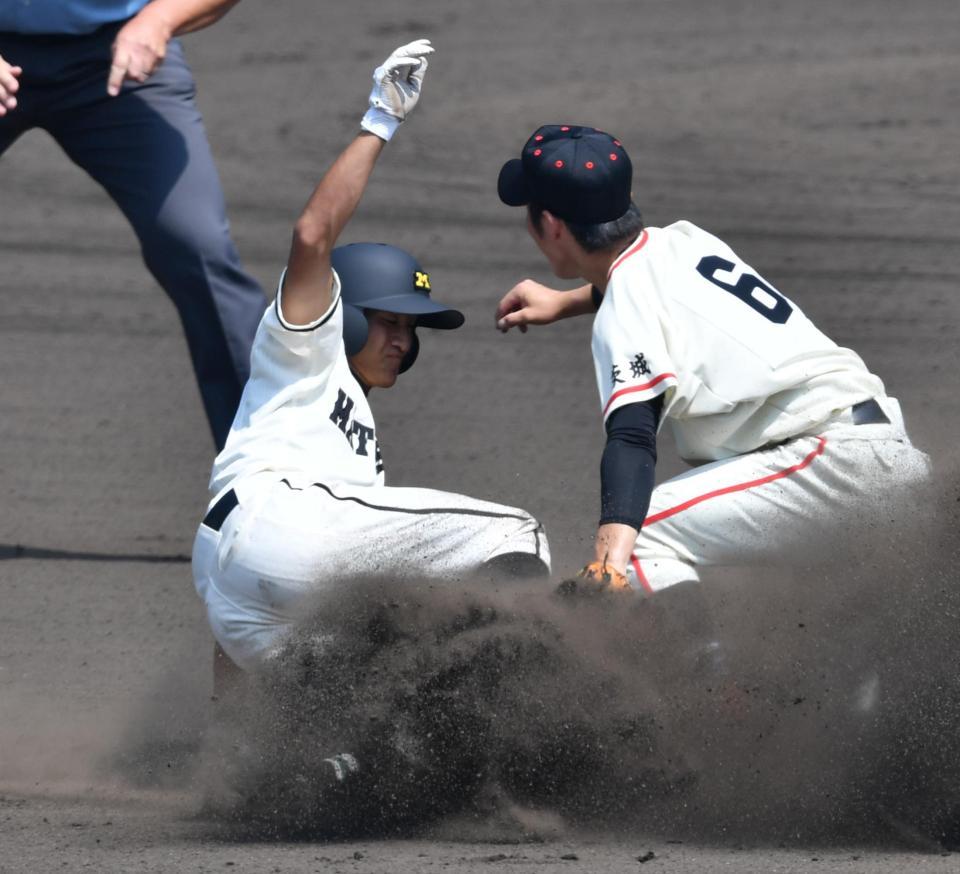 松商学園１７年ぶり甲子園勝利 スーパーカートリオ １０安打５盗塁 野球 デイリースポーツ Online