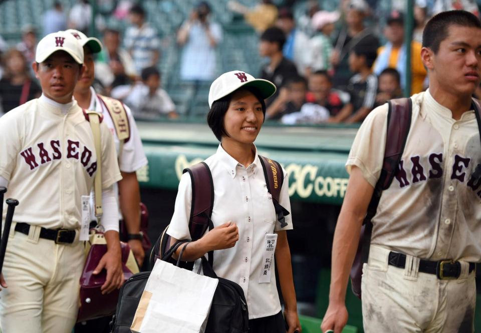 背番号０の女子マネ 笑顔で聖地去る 早稲田佐賀 栗山侑子さん 野球 デイリースポーツ Online