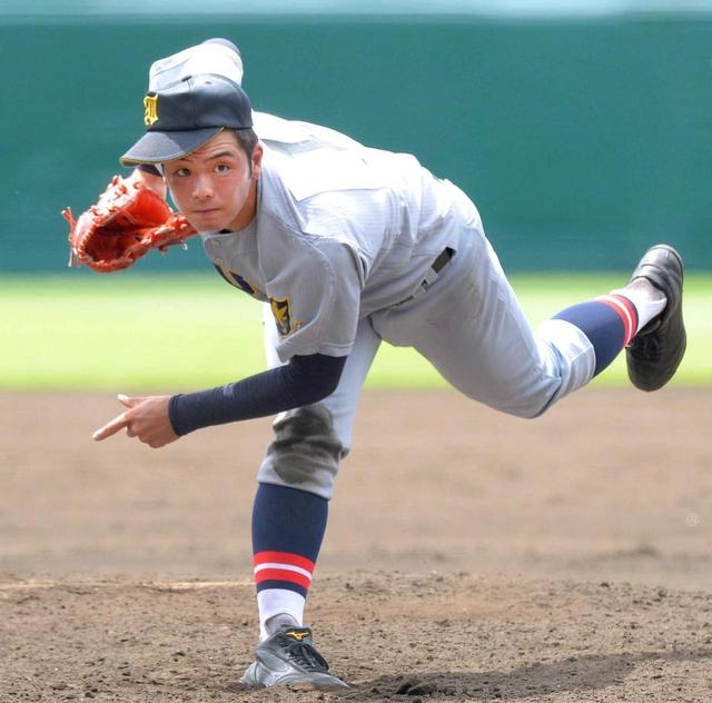 仙台育英 長谷川が投打で大暴れ 投げては６回０封 打っては３ラン 野球 デイリースポーツ Online