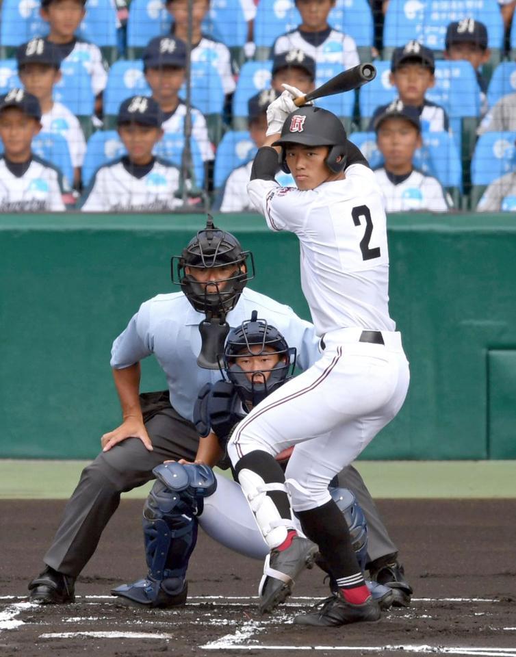 広陵・中村の構え