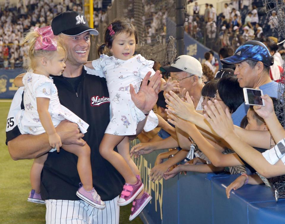 ロッテが連敗を３でストップ スタンリッジが４勝目 ３人の子供が応援来てくれたので 野球 デイリースポーツ Online