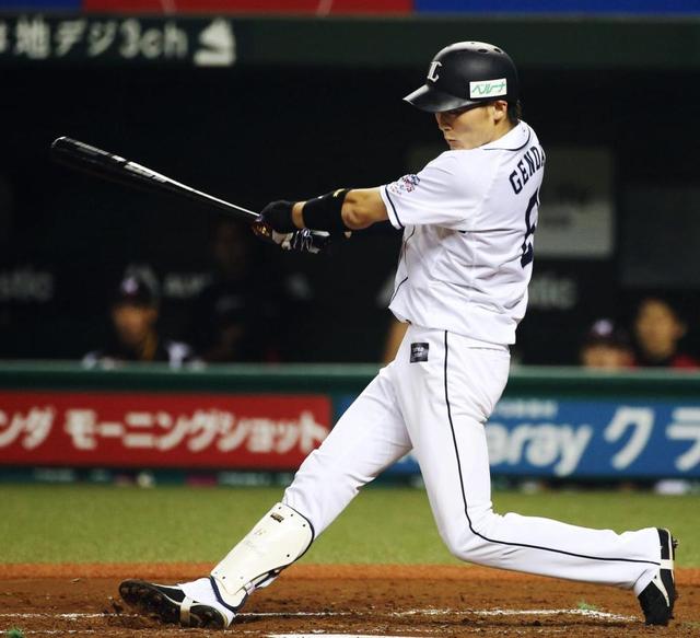 西武源田が新人最多安打の球団新記録　石毛抜いて単独トップ１２８安打