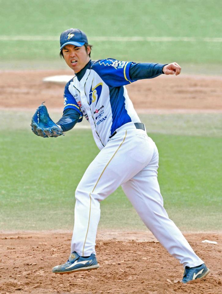 　兵庫ブルーサンダーズでプレーする井川