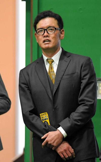元虎戦士・ＢＣＬ福島　加藤康介氏が現役引退あいさつに訪問