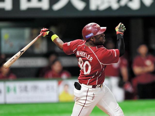 楽天 ウィーラーが2試合連続弾 茂木 アマダーとソロ3発で 先発の塩見を援護 野球 デイリースポーツ Online