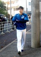 メジャー挑戦へ向けて、代理人決定を報告した大谷