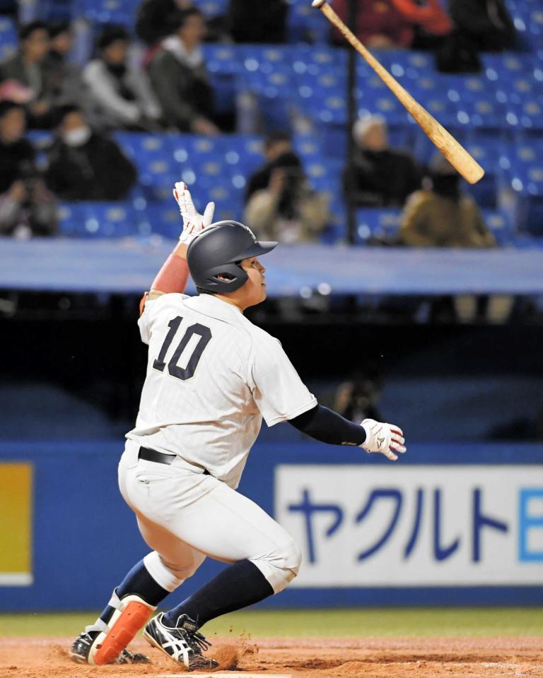 １１０キロ 九共大の おかわり君 片山 大会記録１戦２発 野球 デイリースポーツ Online