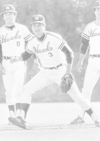 　南海の強肩遊撃手として活躍した定岡