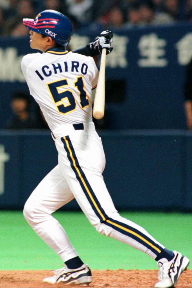 オリックス時代のイチロー - スポーツ選手