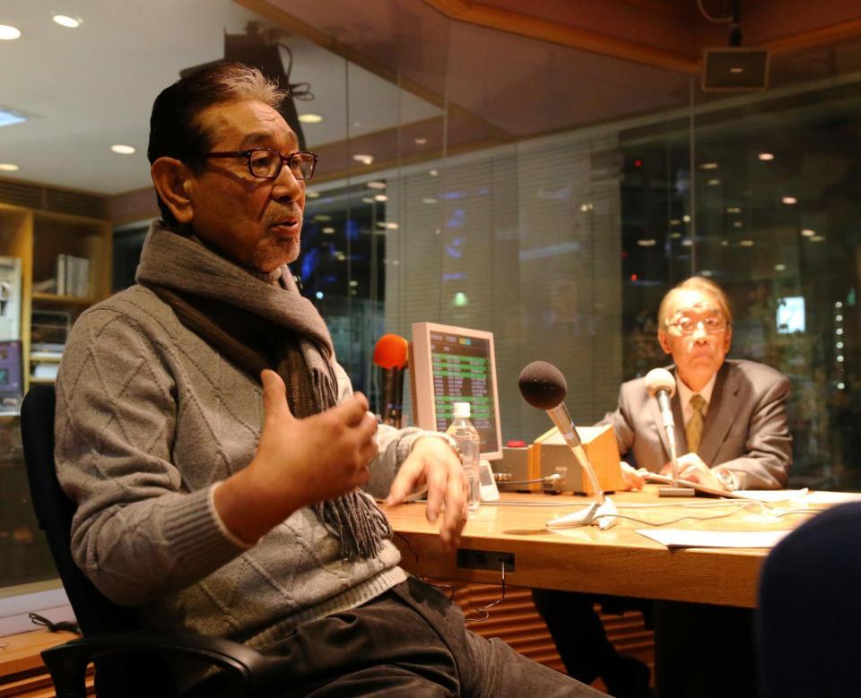 ＣＢＣラジオに出演した楽天の星野仙一球団副会長