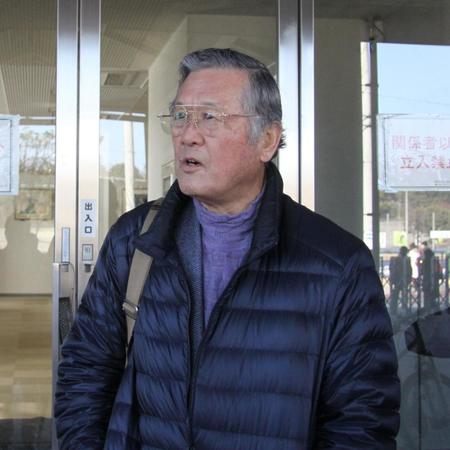 大谷への期待を口にする村上雅則さん