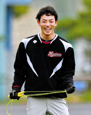 　３年間のプロ野球人生に終止符を打ち、ファンとして球界を見守る田中