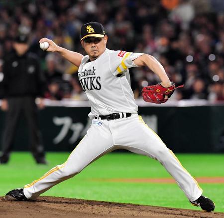 　中日の入団テストを受ける前ソフトバンクの松坂大輔