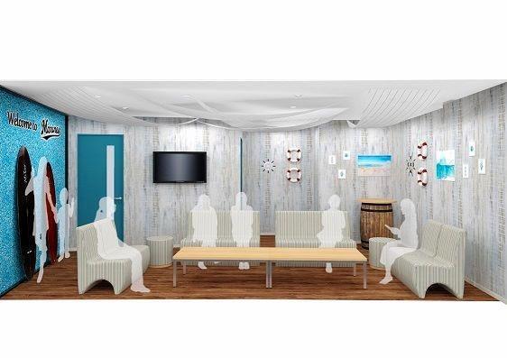 ロッテ、ＺＯＺＯマリンに“インスタ映え”部屋を設置　「海の家」イメージ
