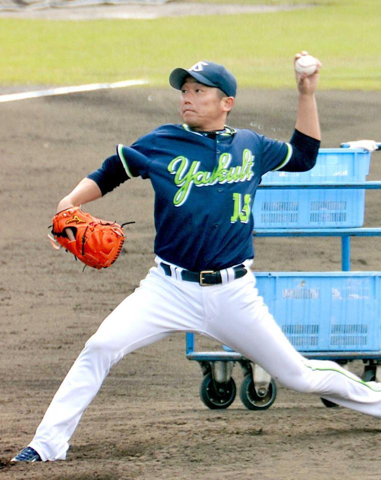 　今キャンプで初めて打撃投手を務めた石川