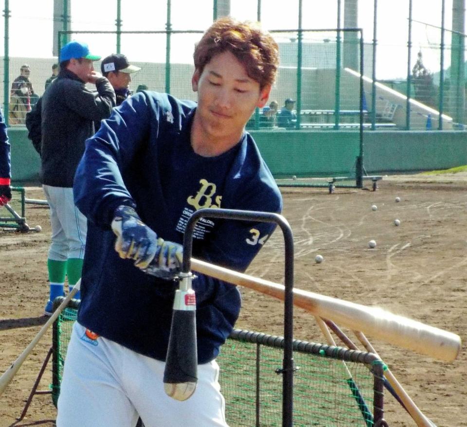 　２４日から１軍キャンプに昇格する吉田正