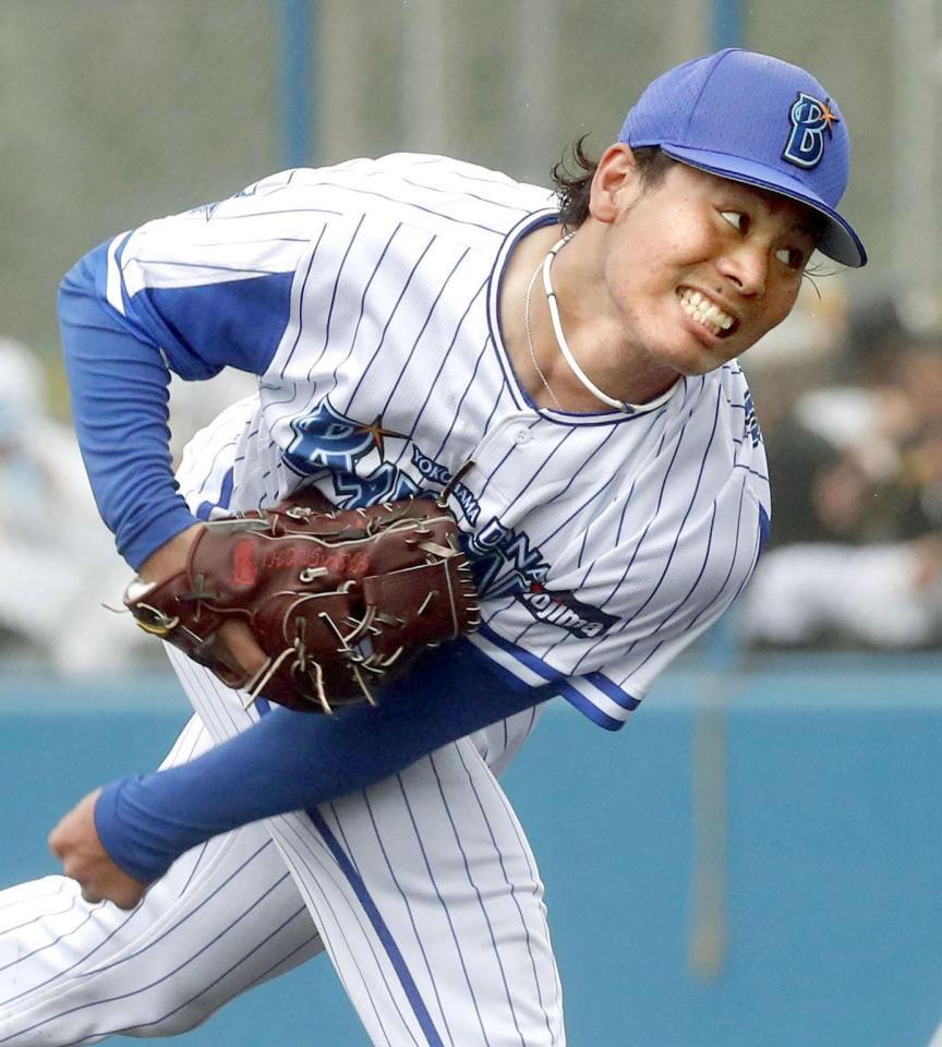 　楽天戦に先発し４回３失点のＤｅＮＡ・浜口