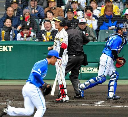 ６回、阪神・大山を三振に仕留めた桜井