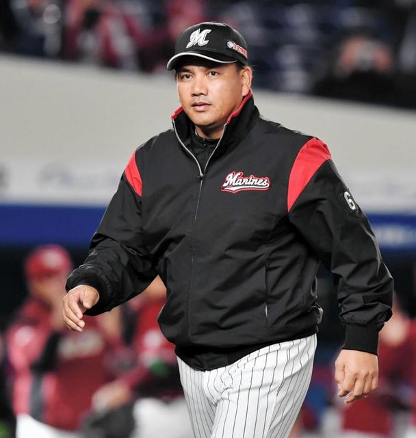 ロッテ井口監督、初戦を飾れず「得点圏で1本が出なかった」 則