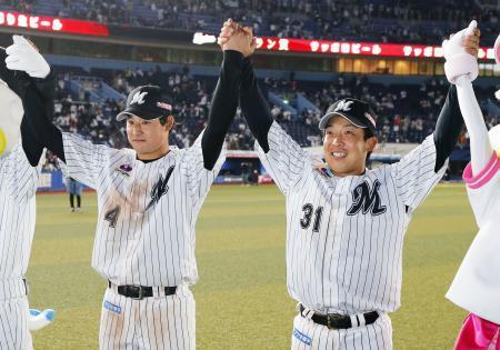 ロ５-４楽（１日） ロッテが競り勝つ