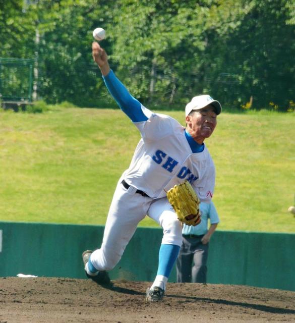 八千代松陰の清宮（せいみや）８回２／３無念９失点