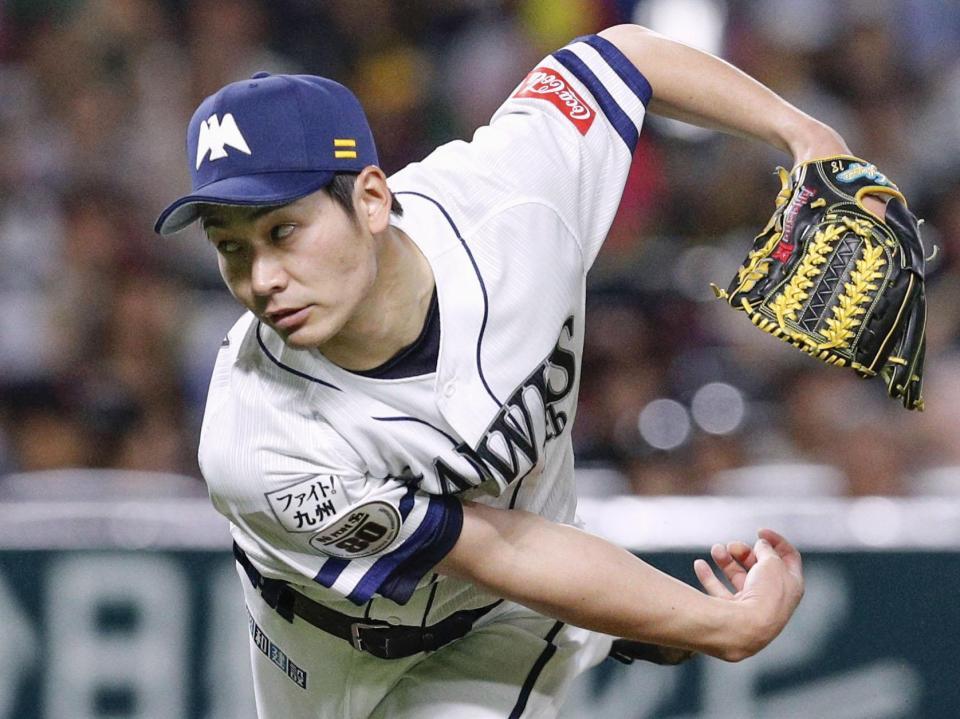 　オリックス戦で完封し、今季初勝利を挙げたソフトバンク・武田＝ヤフオクドーム