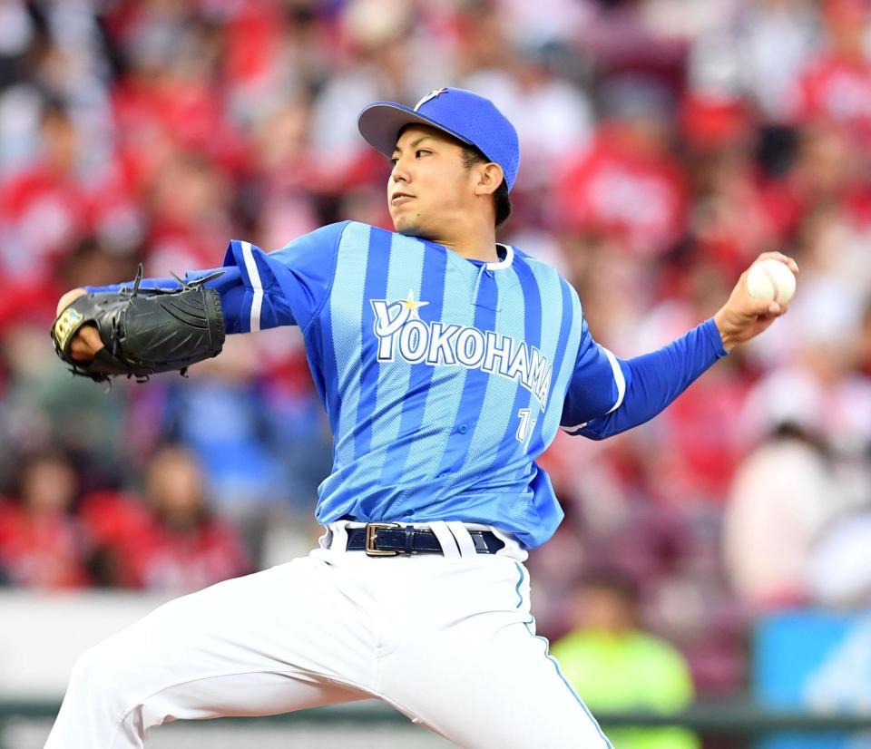 熱投する東（撮影・飯室逸平）