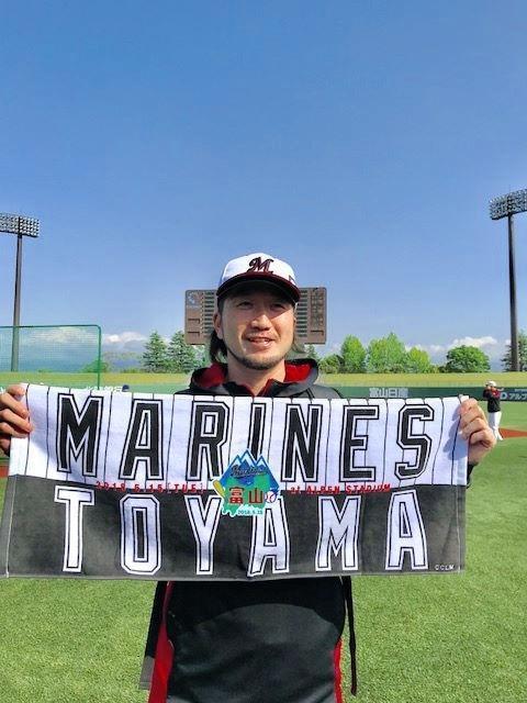 富山開催で来場を呼びかける地元出身の石川投手