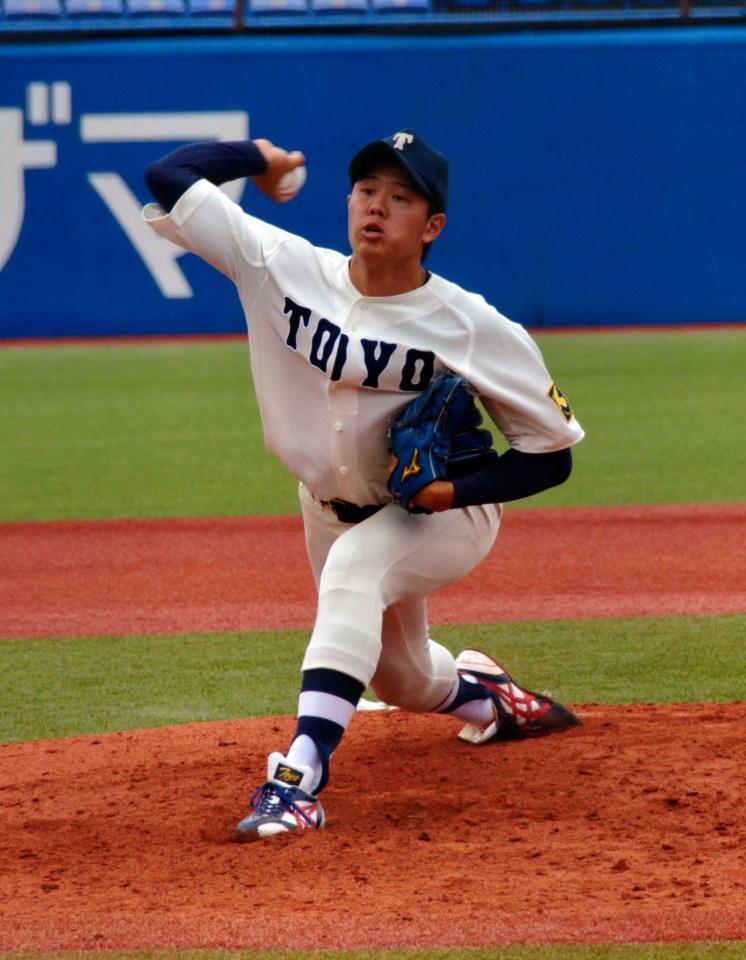 ３連投で３連覇に貢献した東洋大・上茶谷