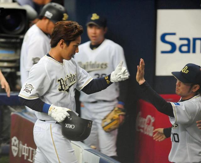 オリックス・吉田正　菅野から先制打「速いストレートに合わせて」