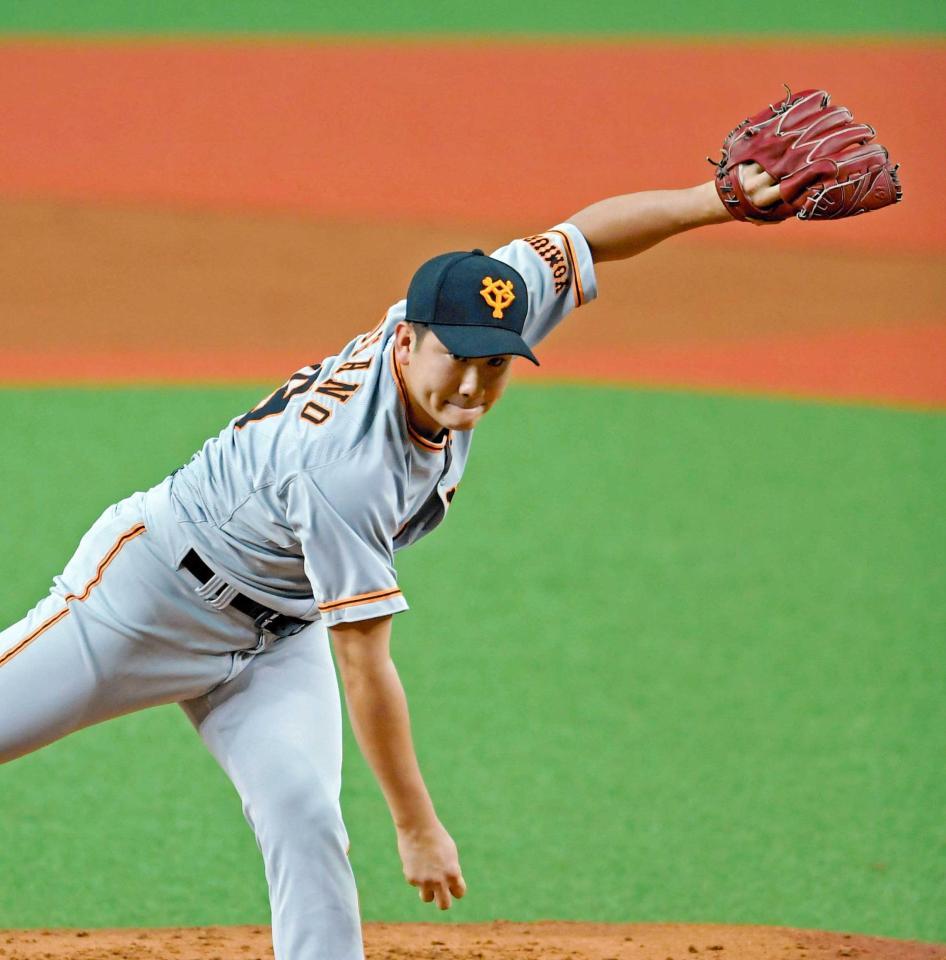 　７回１失点で６勝目を挙げた菅野