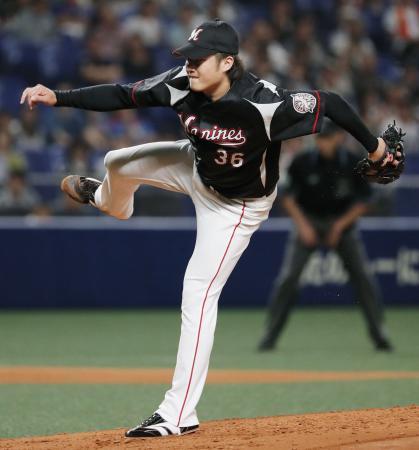 中０-１ロ（６日） ロッテが４連勝