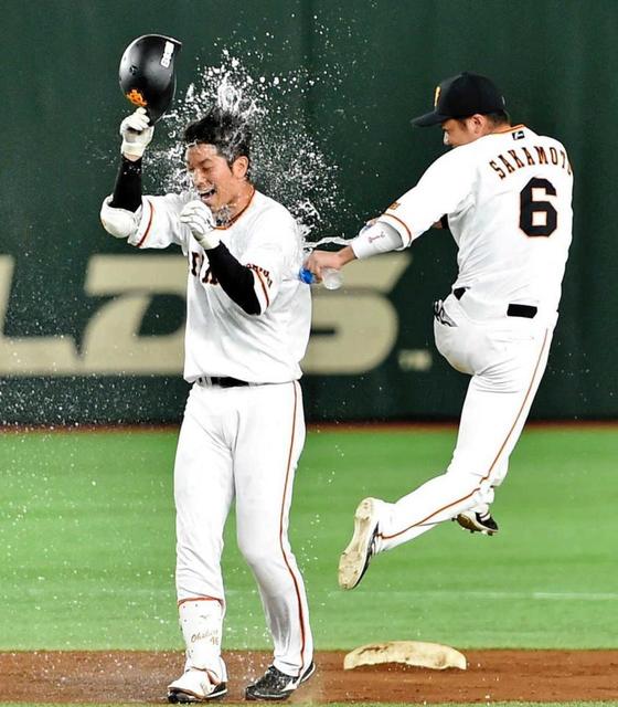 巨人、最下位脱出　ルーキー大城がプロ初サヨナラ打！代打で決めた