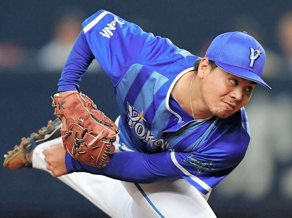 　力投するＤｅＮＡ・浜口遥大