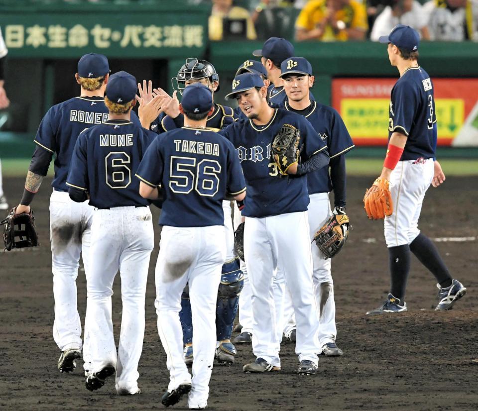 　阪神と引き分け、交流戦をパ・リーグ勝率１位で終えたオリックス＝２１日