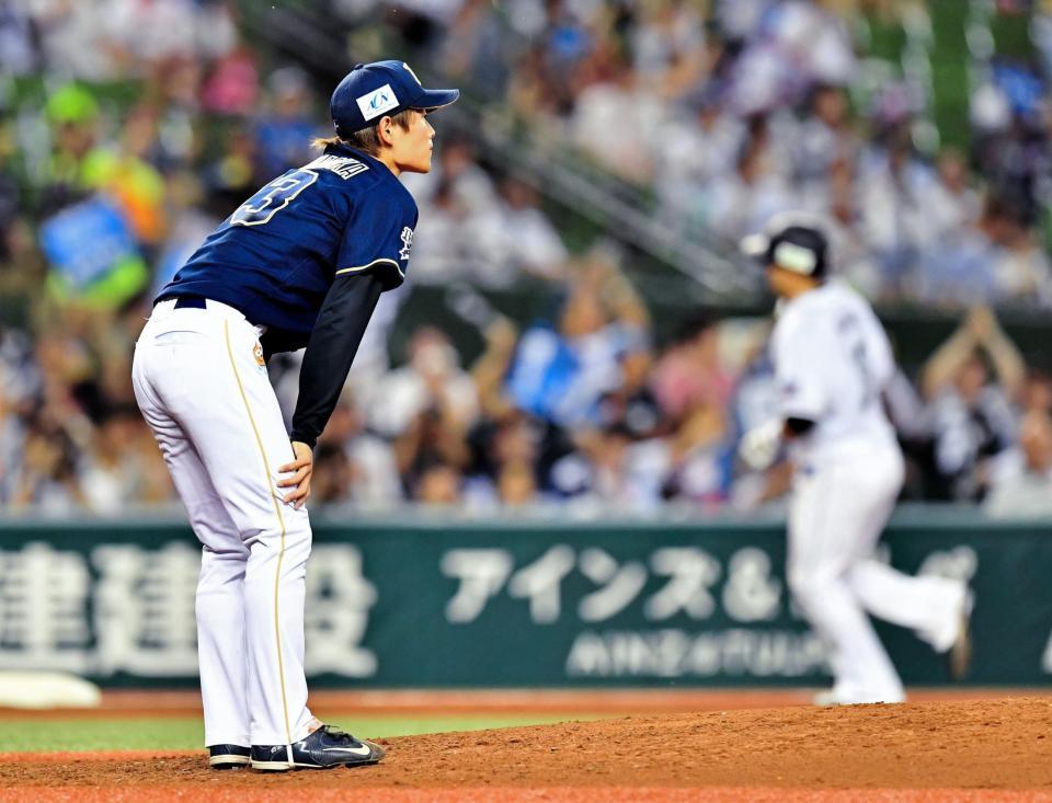 オリックス・山岡８失点ＫＯ７敗目…負の連鎖「僕には分からない」/野球