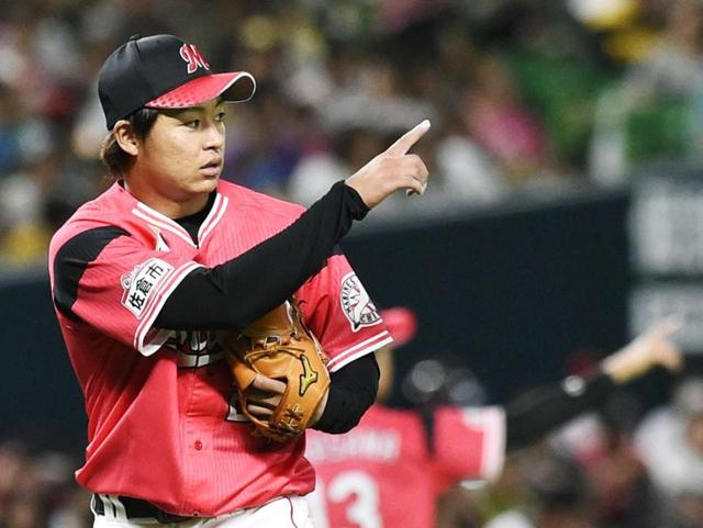 ロッテ・酒居が７回１失点で２勝目　ソフトバンクに連勝