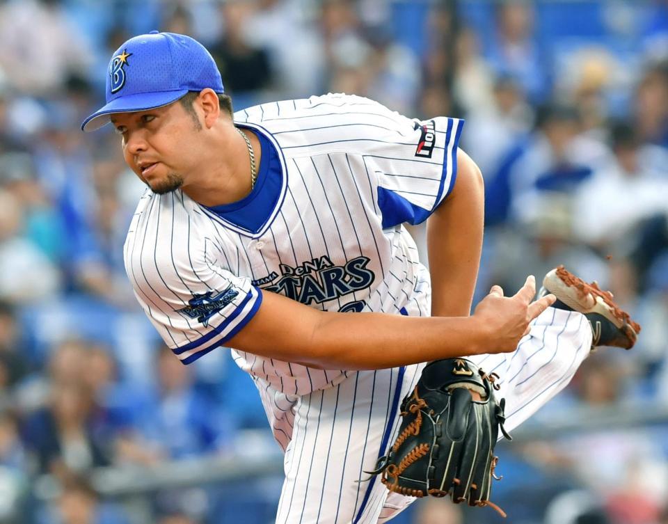 中日戦に先発したバリオス