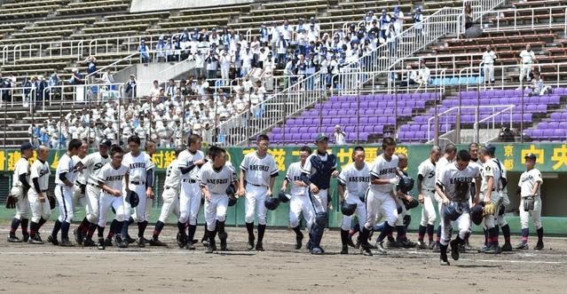 洛星、昨夏代表・京都成章に接戦も涙　エース水江「校歌を歌いたかった」