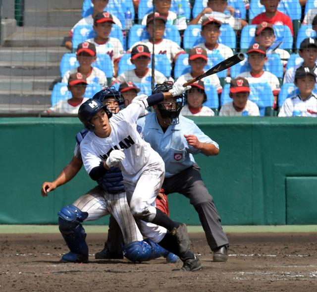 龍谷大平安１００勝サヨナラ打の安井 原田監督の涙見て「自分も泣きました」/野球/デイリースポーツ online