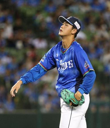 １回、オリックス・中島に先制２ランを浴びた西武・高橋光