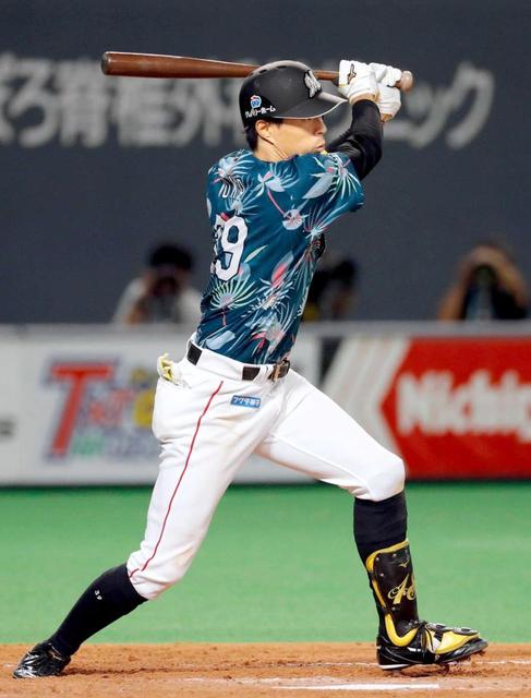 ロッテ・岡“交換トレード対決”で猛打賞！痛快古巣撃ち「ガッツリ意識した」