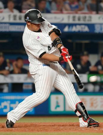 ロ６-５オ（２５日） ロッテが連敗止める