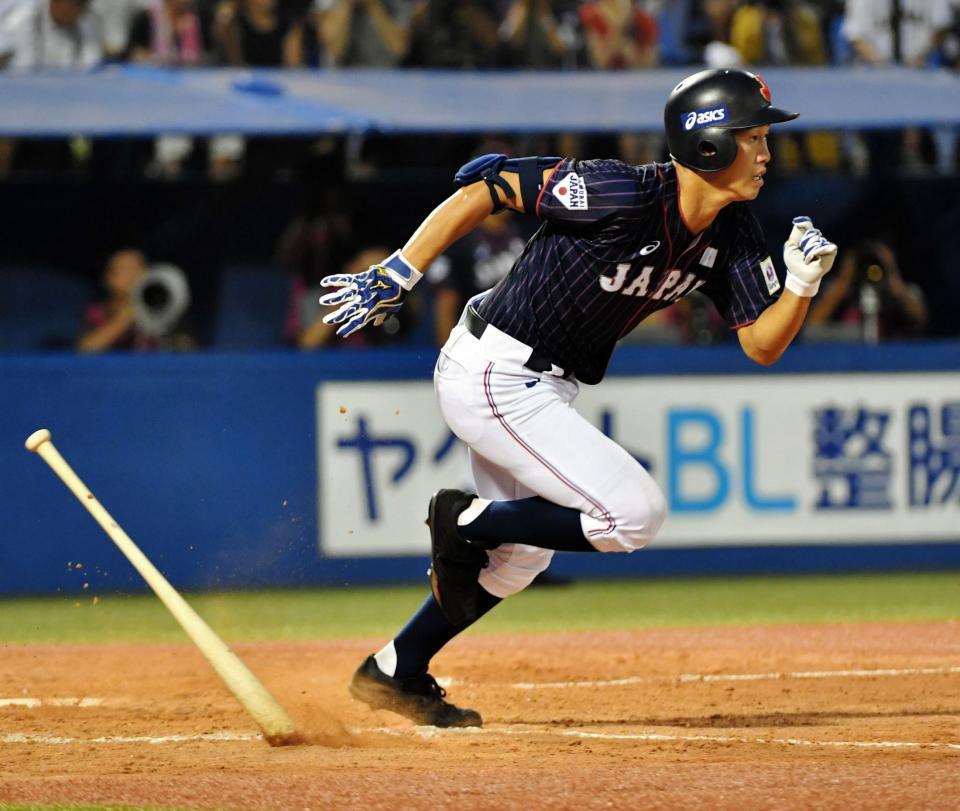 高校日本代表 根尾 小園がマルチで存在感 金足農 吉田は一塁コーチ務める 野球 デイリースポーツ Online