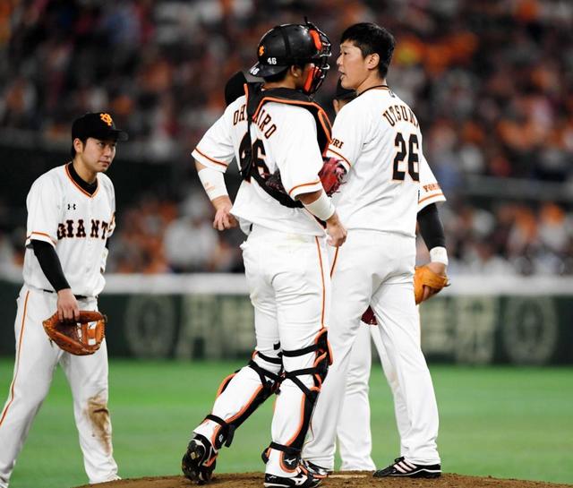 巨人・内海 無残8失点KO 自己ワースト&今季最短